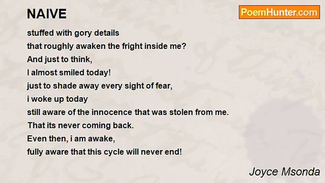 Joyce Msonda - Naive