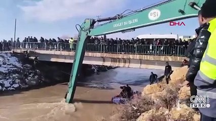 3 çocuk can verdi, baba aranıyor! Şanlıurfa'da otomobil sulama kanalına uçtu