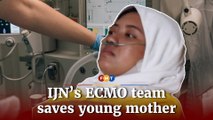 IJN’s ECMO team saves young mother after life-threatening pregnancy complication