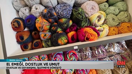 Örgü örmeyi sevdiği için başladı, başka kadınlara istihdam sağladı