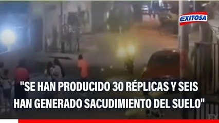 IGP tras sismo de 6.0 en Chimbote: "Se han producido 30 réplicas y seis han generado sacudimiento del suelo"