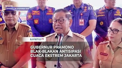 Jakarta Terancam Banjir? Gubernur Pramono: Sudah Siap Hadapi Cuaca Ekstrem