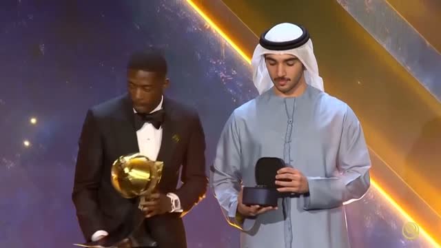 Globe Soccer Awards - Dembélé : Je vis ma meilleure vie...