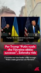 Trump parla di una Russia “generosa”, Zelensky sorride incredulo in conferenza stampa