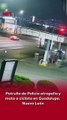 🚨🚲 Un ciclista perdió la v1da luego de ser atrop3llado por una patrulla de la Policía cuando circulaba por el cruce de avenidas en Guadalupe, Nuevo León.