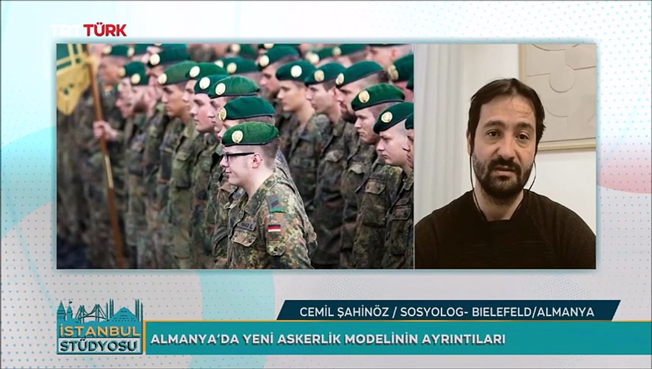 Almanya´da gönüllü ve zorunlu askerlik yeniden basliyor (TRT Türk, Istanbul Stüdyosu, 27.12.2025)