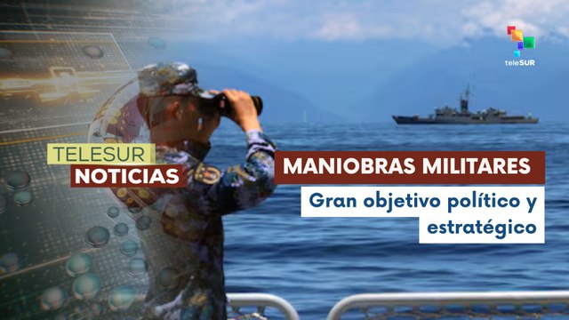 China inició maniobras militares a gran escala alrededor de Taiwán