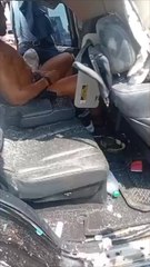 Anthony Joshua survives a fatal car accident in Nigeria.