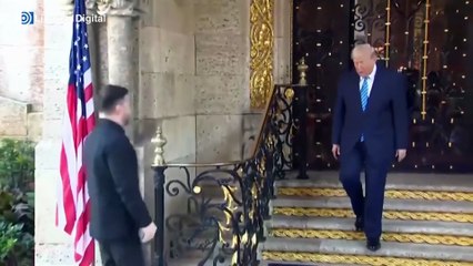 Trump y Zelenski mantienen una reunión clave en Mar-a-Lago con buenas sensaciones