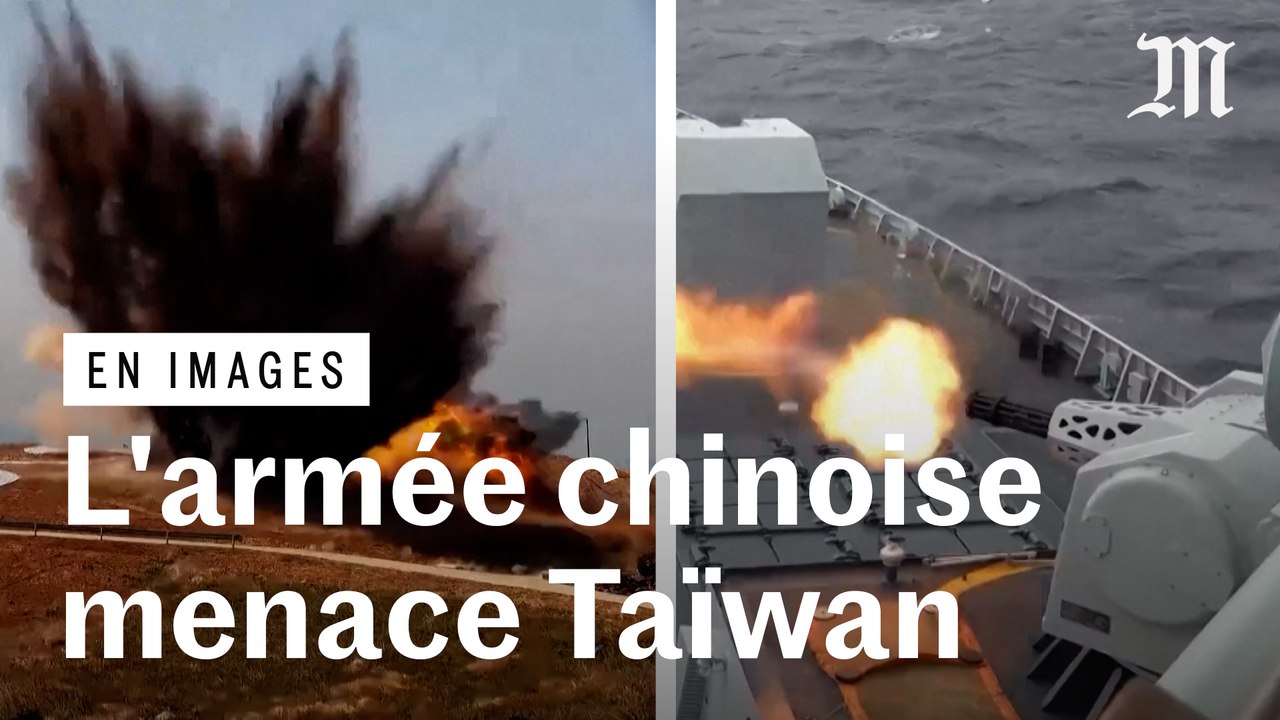 De nouveaux exercices militaires chinois menacent Taïwan