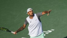 Nick Kyrgios enjoys victory in 'Battle of the Sexes' game against