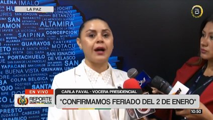Amplían el descanso de Año Nuevo: el viernes 2 de enero será feriado en Bolivia
