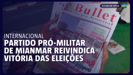 Partido pró-militar de Mianmar reivindica vitória na primeira fase das eleições