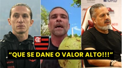 "QUE NOTÍCIA!!" Pilhado ANUNCIA RENOVAÇÃO de Filipe Luís com o Flamengo DIRETO DAS PRAIAS DA BAHIA!!