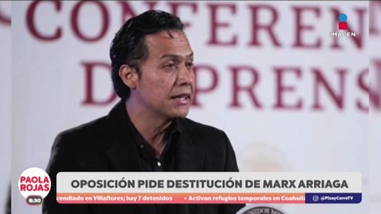 Oposición pide salida de Marx Arriaga de la SEP | DPC con Paola Rojas