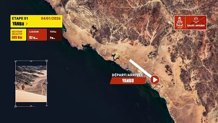 Dakar 2026 : Le parcours de la 1er étape - Rallye raid - Dakar