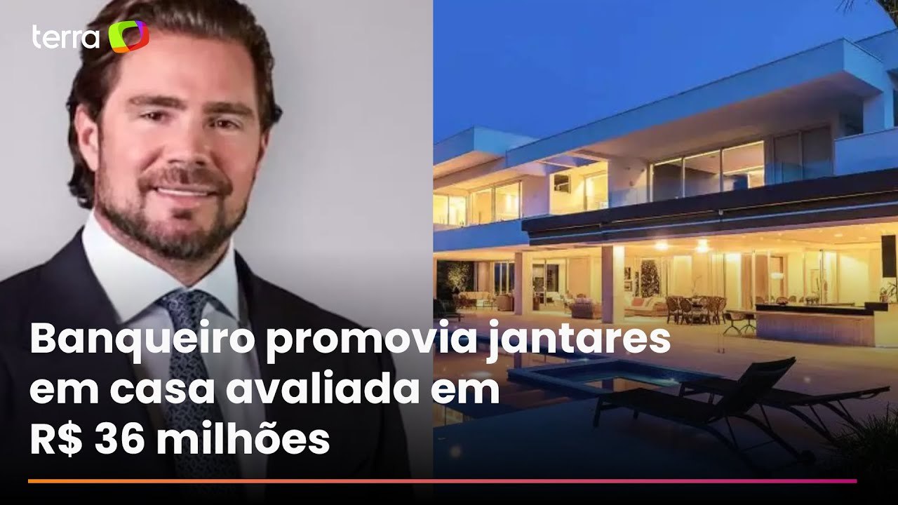 Conheça a mansão de R$ 36 milhões em que Vorcaro recebeu Moraes, Hugo Motta e políticos do ‘Centrão’