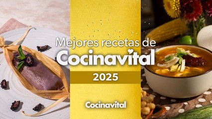 Las mejores recetas de Cocina Vital durante 2025 en video