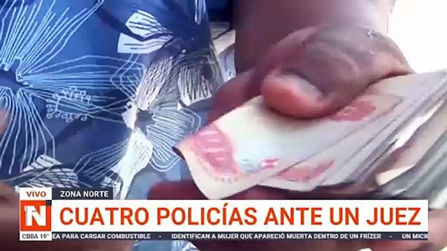 Policías extorsionadores