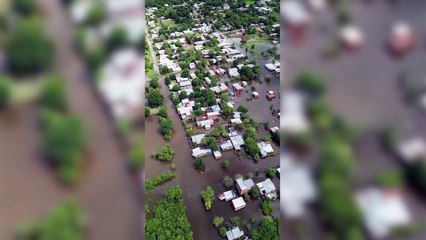 Corrientes: San Luis del Palmar en emergencia por un temporal