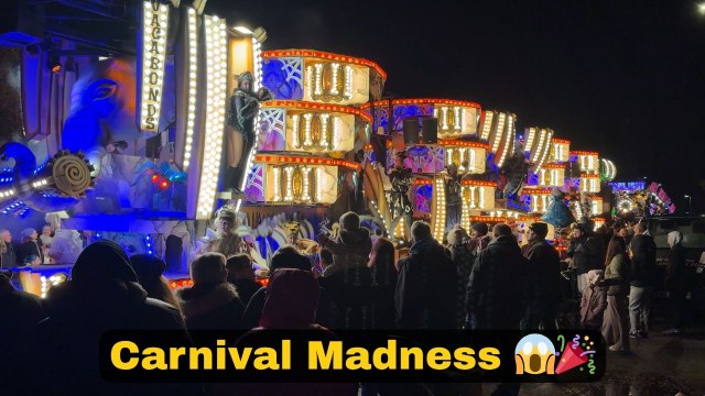 Spectacular carts and vibrant performers steal the show at the 2025 Bridgwater Carnival