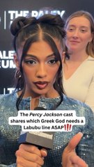 The ‘Percy Jackson and the Olympians’ Cast Shares Which Greek God Needs a Labubu Line ASAP