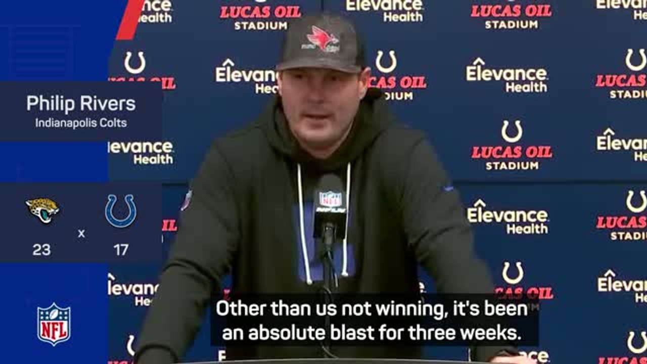 Rivers has no regrets about Colts return, despite 0-3 record