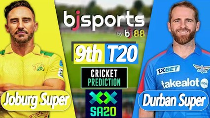 SA20 2025-26 | Joburg Super Kings vs Durban Super Giants 9th T20 Match Preview |