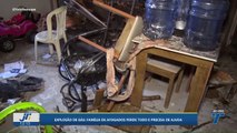 Explosão de gás: família de Afogados perde tudo e precisa de ajuda