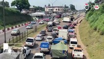 [#Didiii] À Libreville, un camion bloque la route… et tout se bouche