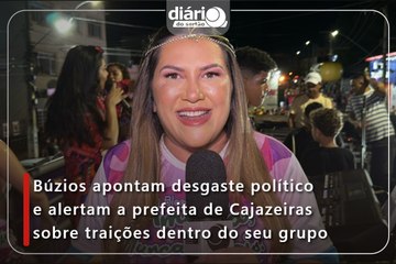 Búzios apontam desgaste político e alertam a prefeita de Cajazeiras sobre traições dentro do seu grupo