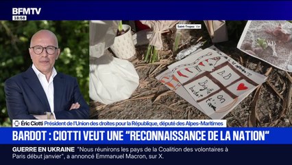 Olivier Faure (PS) est contre l'idée d'un hommage national pour Brigitte Bardot: Éric Ciotti, président (UDR), dénonce des propos "indécents"