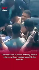 🚨🥊 El boxeador británico Anthony Joshua sobrevivió a un accid3nte fat@l ocurrido en una autopista de Nigeria.