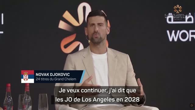 Globe Soccer Awards - Djokovic n’envisage pas la retraite : “Il n’y a pas de limites !”