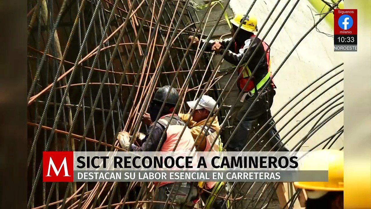 SICT reconoce a camineros por su labor esencial en las carreteras