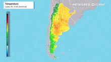 Alerta por calor extremo en el centro de Argentina: picos de más de 42 °C para fin de año y Año Nuevo