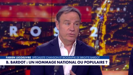 Fabien Lecoeuvre évoque la possibilité d'un hommage populaire pour Brigitte Bardot