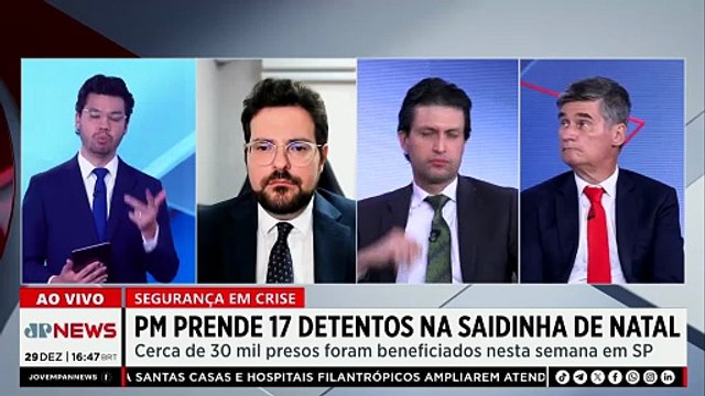 Segurança em crise? PM prende 17 detentos na saidinha de Natal em SP