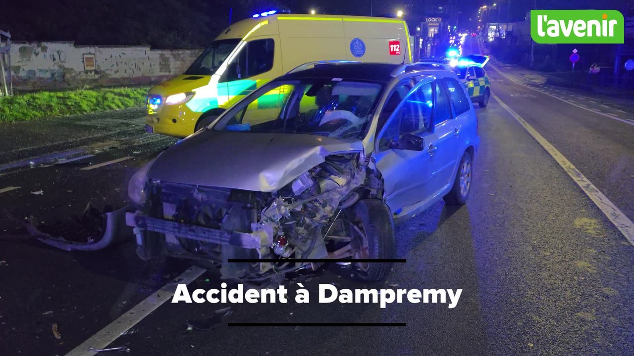 Accident à Dampremy