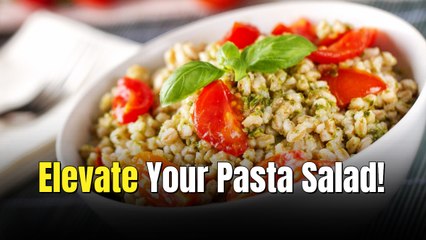 Farro with Pesto, Tomatoes and Pecans