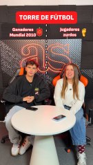 Torre de fútbol: jugadores Mundial 2010 vs Jugadores zurdos