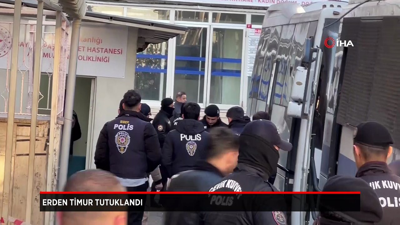 Erden Timur tutuklandı