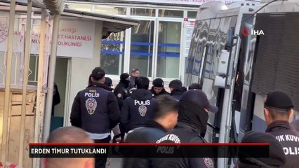 Erden Timur tutuklandı