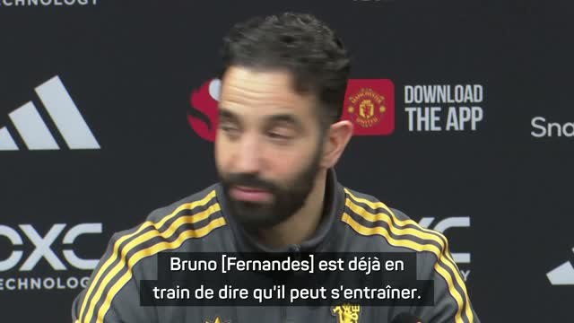 Man. United - Amorim blague sur le leadership de Bruno Fernandes : “Peut-être qu’il veut mon poste”