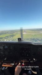 Histórico aterrizaje inaugura la nueva pista del Aeropuerto Internacional de Rosario