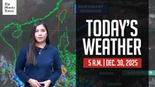 Today's Weather, 5 A.M. | Dec. 30, 2025