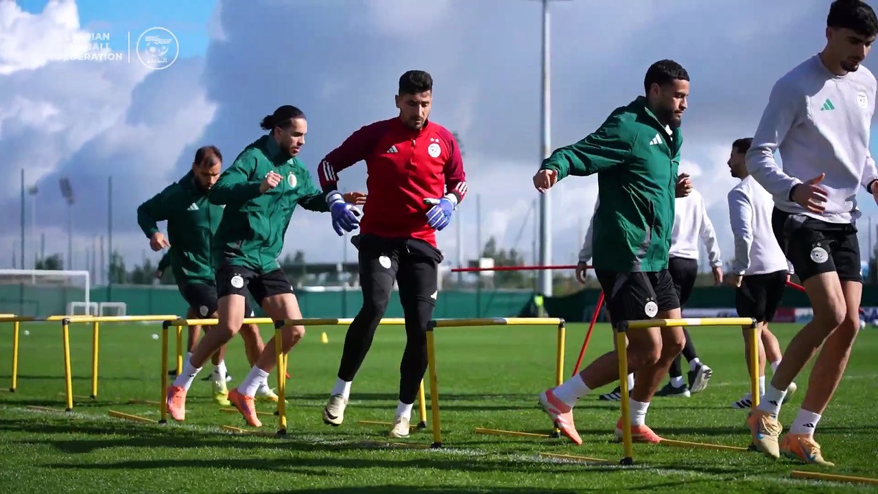 CAN 2025 : Premier entrainement de l'EN avant la Guinée équatoriale