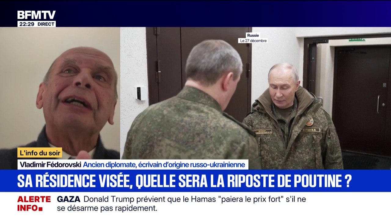 Attaque contre le domicile de Vladimir Poutine:...
