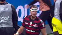 TOP 14 - Essai de Alexandre ROUMAT (ST) - Stade Toulousain - Stade Rochelais