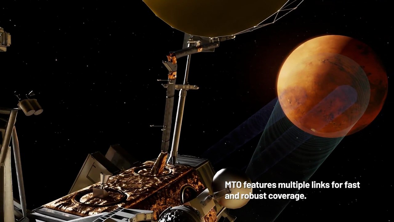 Meet Blue Origin's Mars Telecommunications Orbiter  - 'Continuous Comms'
